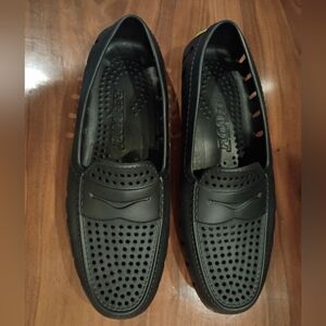 NIB Floafers Tee Time Driver ⛳️ Black & Acid Lime Sz 8